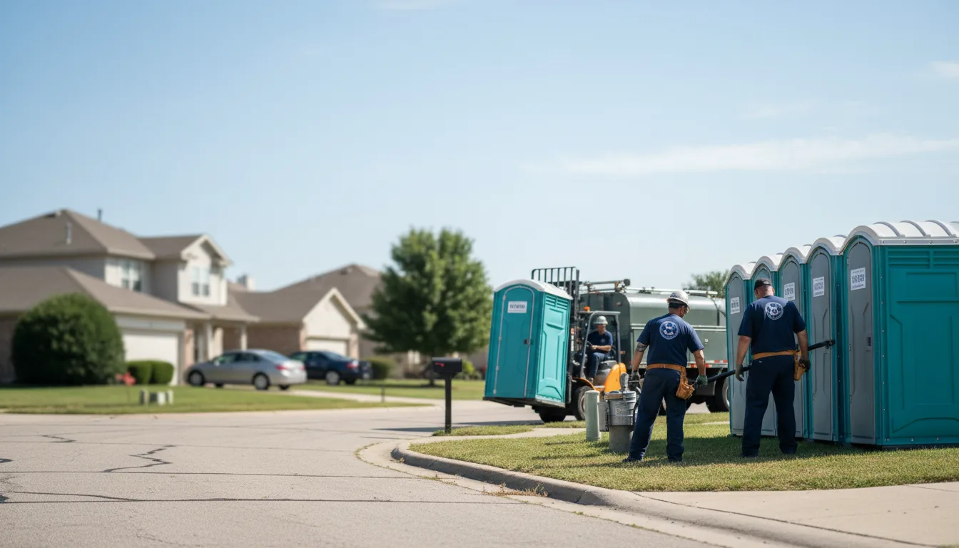 Porta Potty Rental in Anthony, KS near me